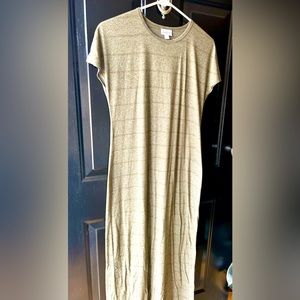 Size X-Small maxi dress.
